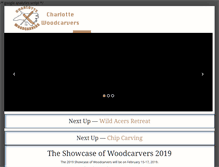 Tablet Screenshot of charlottewoodcarvers.com